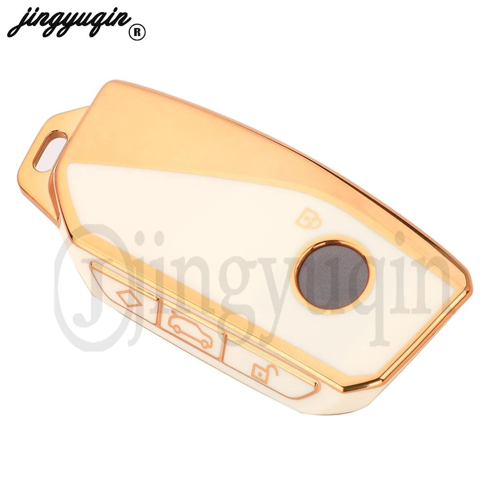 Premium TPU Car Remote Key Case Cover Shell Fob - Luxurious Design