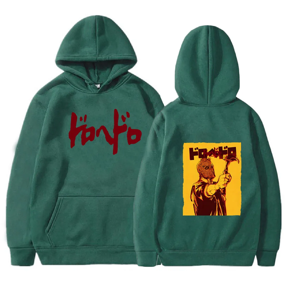 

Japanese Anime Dorohedoro Hoodie Cool Printing Men Sweatshirts Hooded Winter Harajuku Male Pullovers Popular Women Y2k Sudaderas