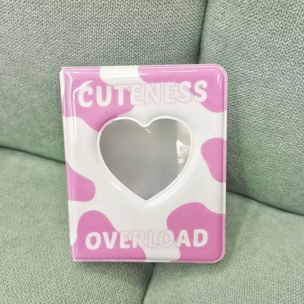 3-inch Hollow Love Photo Album Cartoon Chic Mini Card Album Star-chasing Photo Card Storage