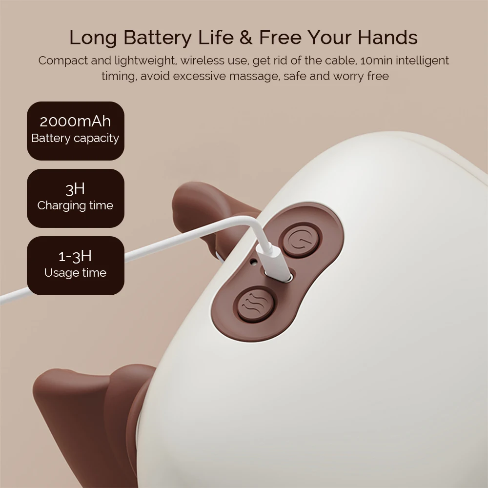 Electric Neck and Shoulder Massager Deep Tissue Shiatsu Back Cervical Massage Machine Bionic Fatigue Relief Relax Muscle