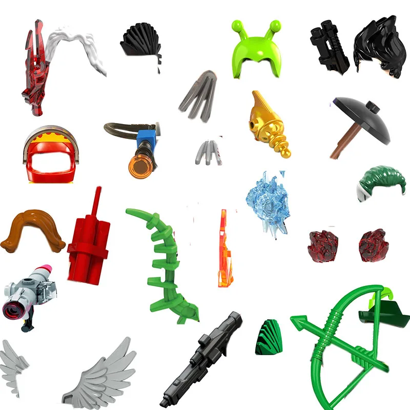 

Фигурки MOC серии, строительные блоки, аксессуары, кубики для детей, коллекционные игрушки, подарок