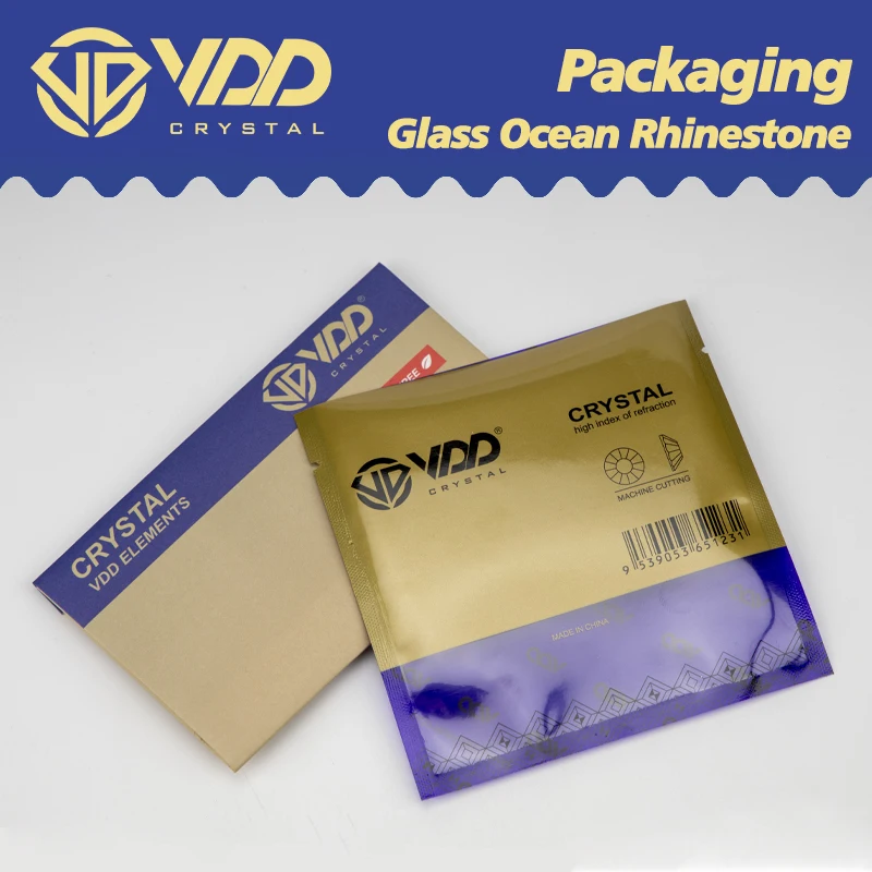 VDD 171 메탈릭 다크 SS4-SS30 유리 크리스탈 라인 석 플랫 백 스트 라스 스톤 네일 아트 액세서리 DIY 공예 장식