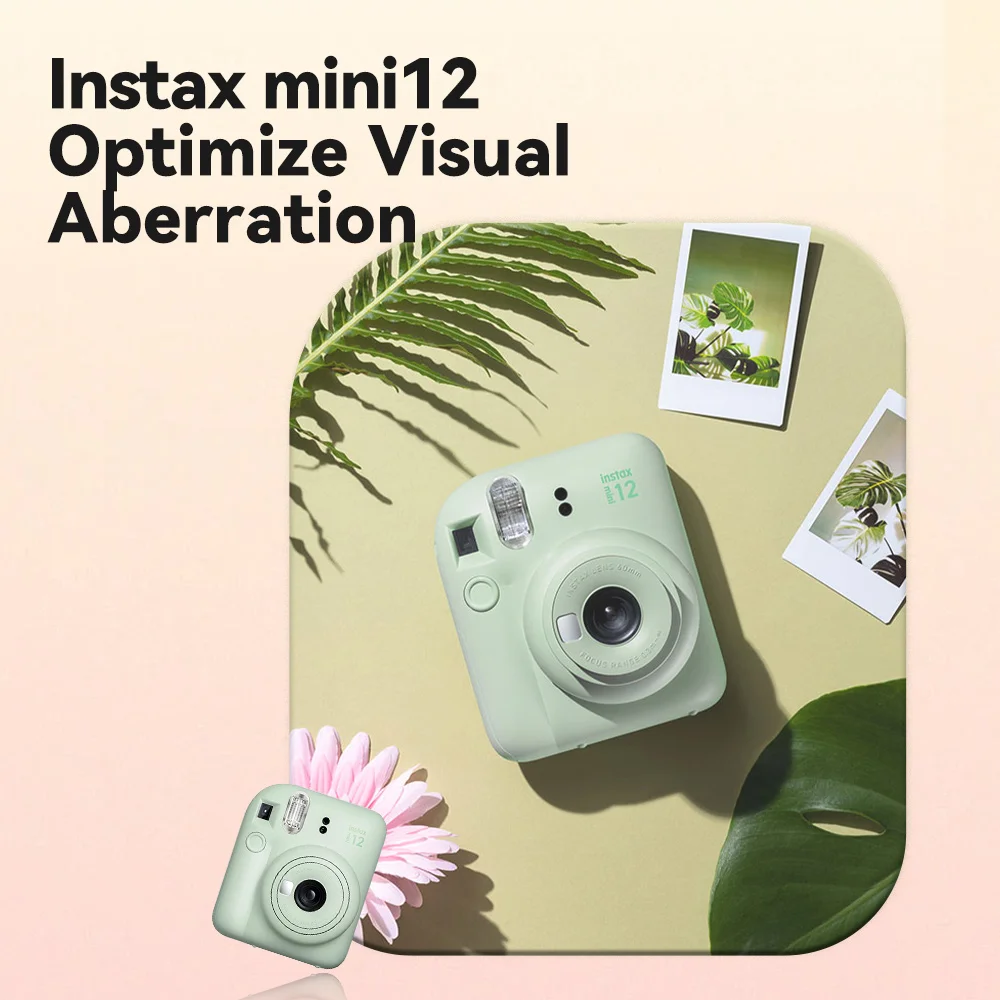 Original Fujifilm Instax Mini 12 Instant Camera Film Photo Snapshot Printing Shooting Mini12 Fuji instant camera film
