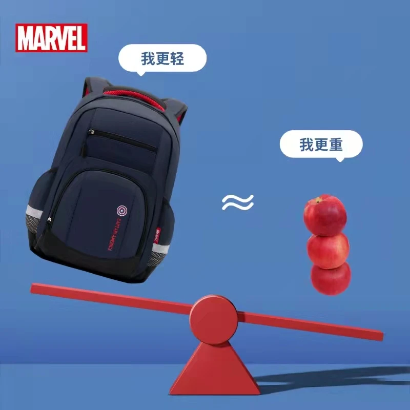 2022 Disney School Bags For Boys Primary Student Shoulder Orthopedic Backpack Large Capacity Light Grade 2-6 Mochilas