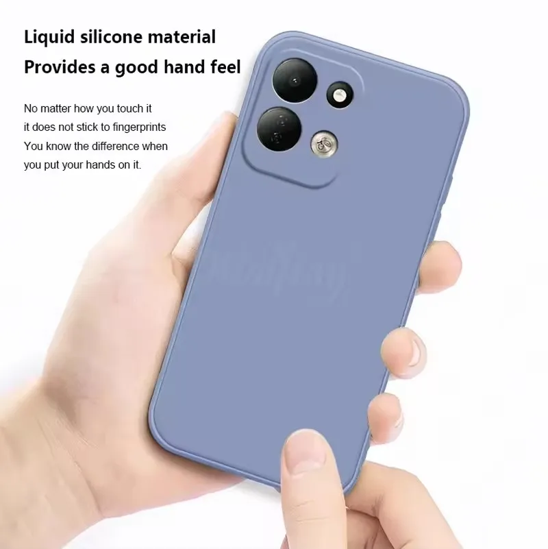 Liquid Silicone Soft TPU Phone Bumper Case - Original Design