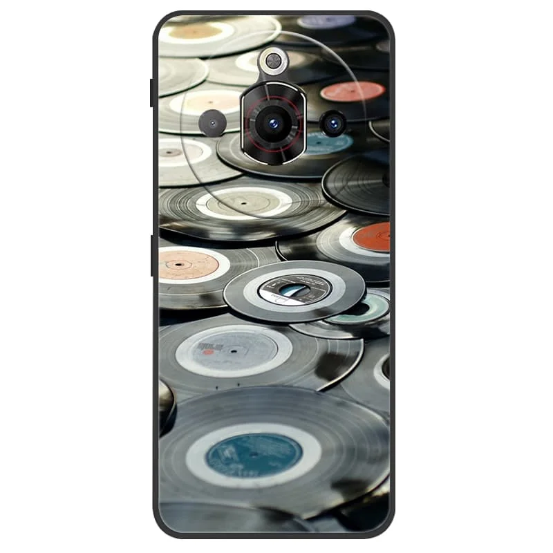 Cute Fashion Black Silicone Soft Phone Case - Shockproof Back Cover Shell