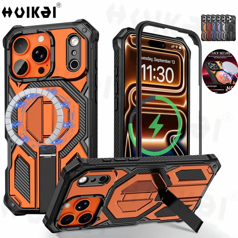 Magnetic Military Grade Shockproof Protective Phone Case
