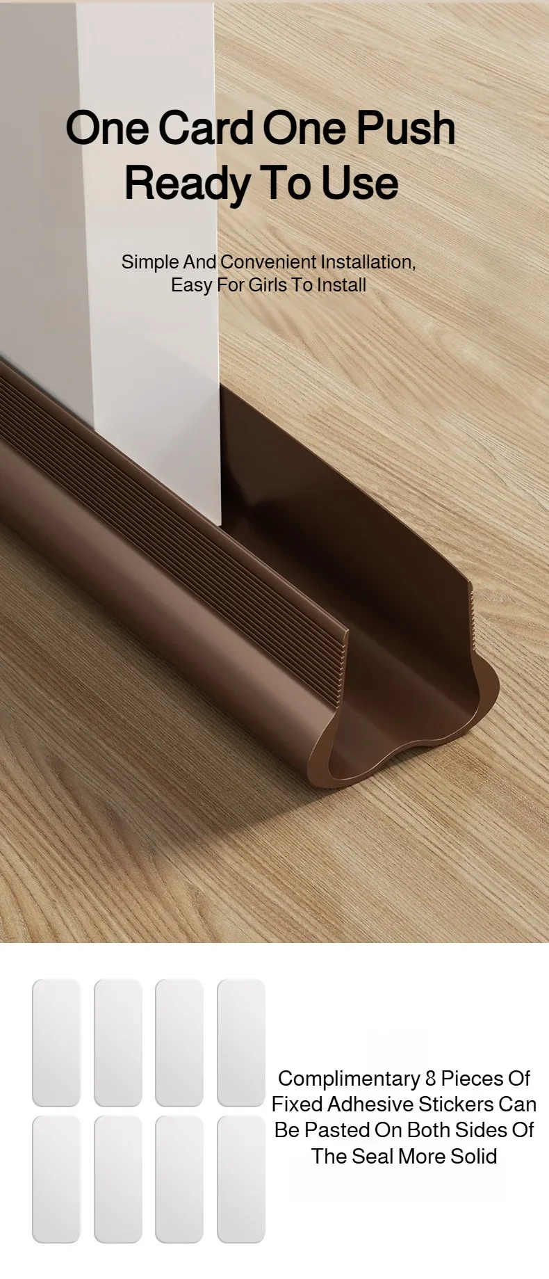 Gebogener Türboden-Dichtungsstreifen, Türnaht, schalldichter Streifen, stumm, winddichter Aufkleber, Türboden-Dichtung – Detail 11