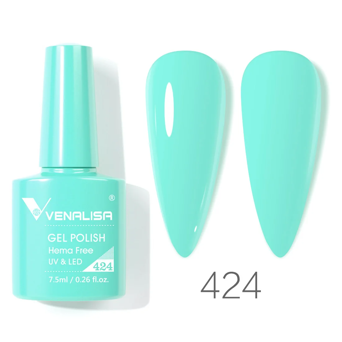 Gorgeous Full Coverage Nail Gel Polish - 7.5ml Soak Off UV LED Varnish