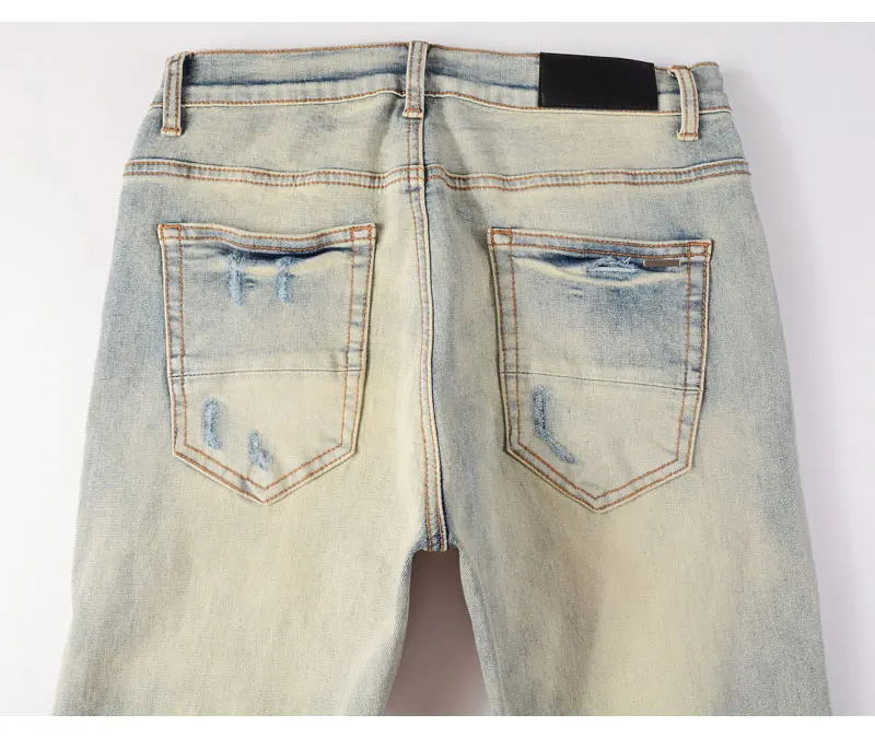 PlatiNum Light Blue Men's Jeans Style 7