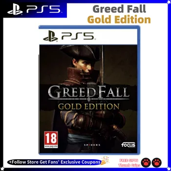 Greed Fall Gold Edition New Game CD For Sony PS5 Playstation5 Game Discs Playstation 5 Games Greed Fall Gold Edition