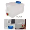 Water Container Beverage Dispenser Water Can Large Capacity Water Bucket Reservoir Outdoor Emergency Water Storage 2