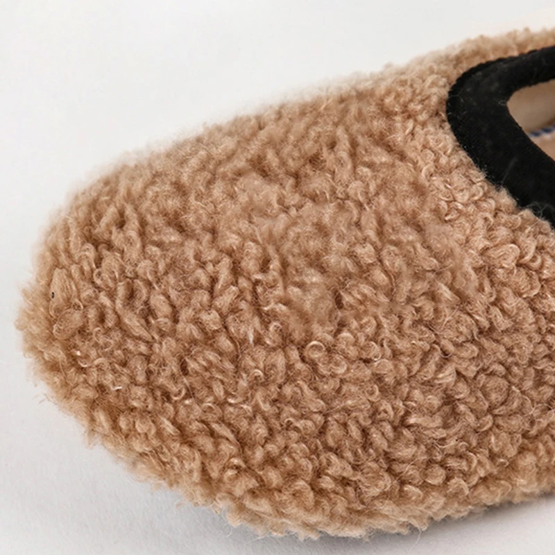 Description Picture 6 of itemWinter Children Floor Socks Baby Slippers Infant Toddler Plush Warm Boys Girl Soft Anti-slip Indoor School Kids Shoes