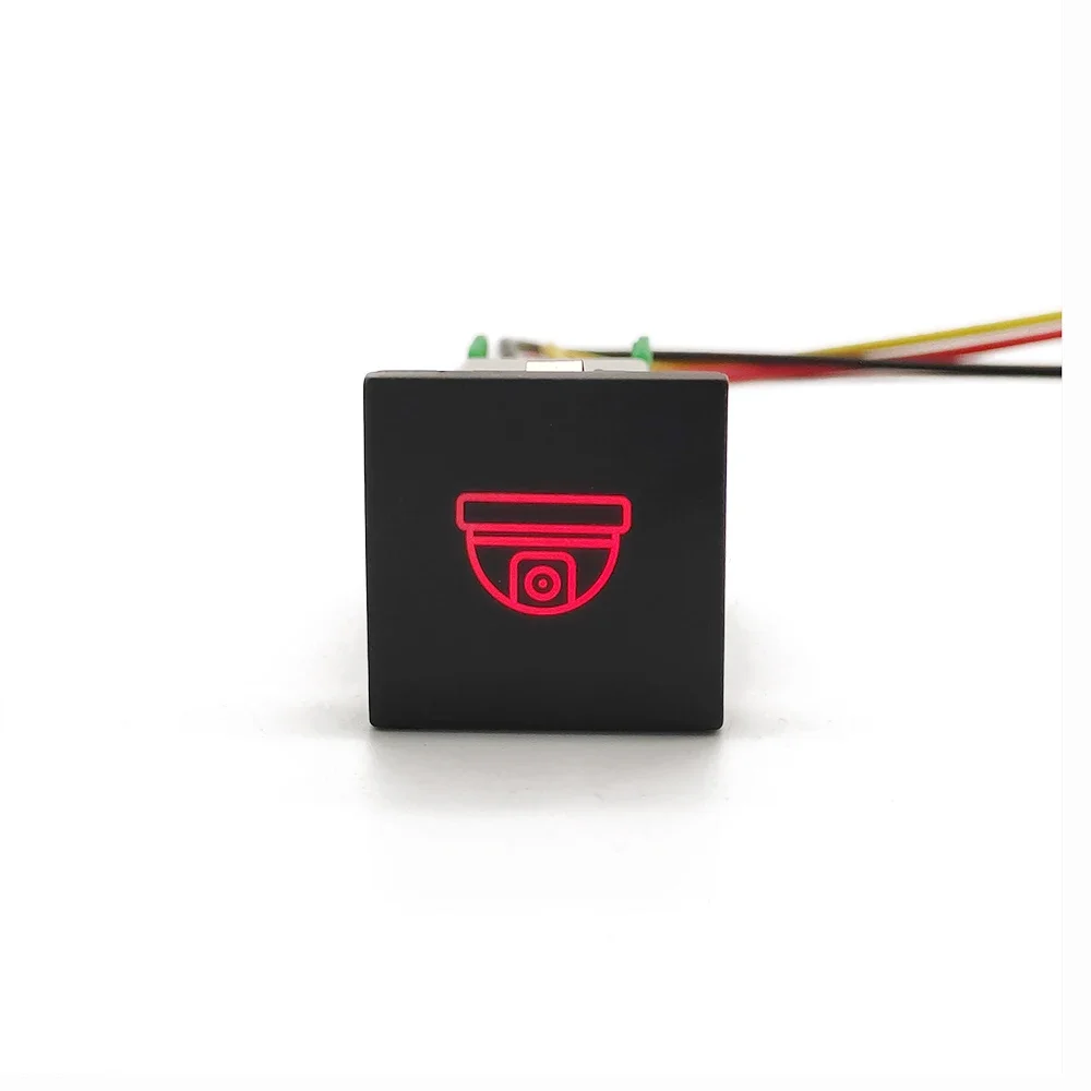 Enhanced Car LED Light with Radar Battery Switch Button