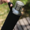Titanium Water Bottle Tumbler Outdoor Cycling Titan Drink jug Lightweight Ti Travel Mug Flasks Bucket 500 600 750ml 25oz Canteen 3