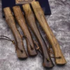 WPKOPYA(USA)  Beech short hand axe handle, solid wood bent axe handle, outdoor logging axe handle, tactical axe handle 3