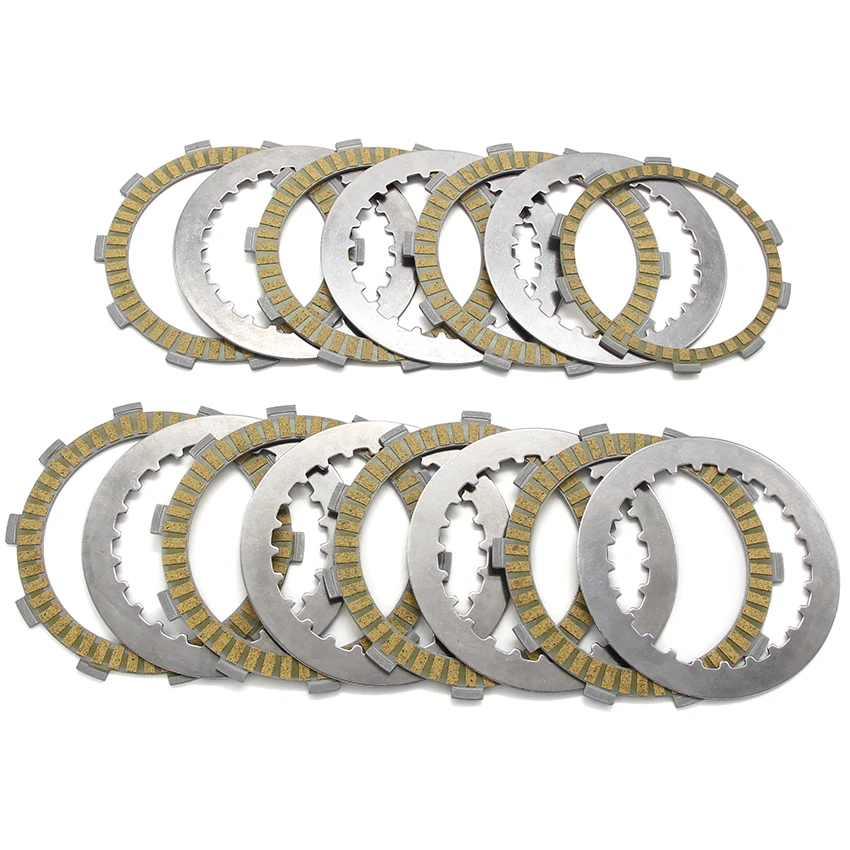 Motorrad kupplungs scheiben satz für honda ntv600 revere ntv650 nt650 hawk gt deauville xl650v xrv650 nt700 xl700v nt700v transalp abs – Detail 9