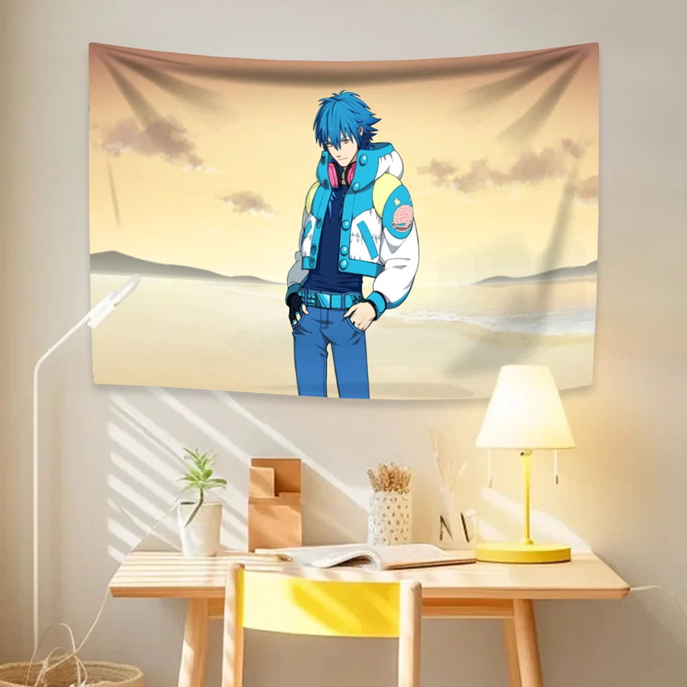 Japanese Anime Tapestry Dramatics Game Murders Flag Home