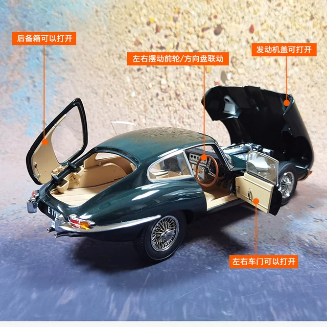 ミニカー 1/18 JAGUAR E-Type 楽天市場】ミニカー 1/18 ジャガー Eタイプ 京商 KYOSHO 1/18