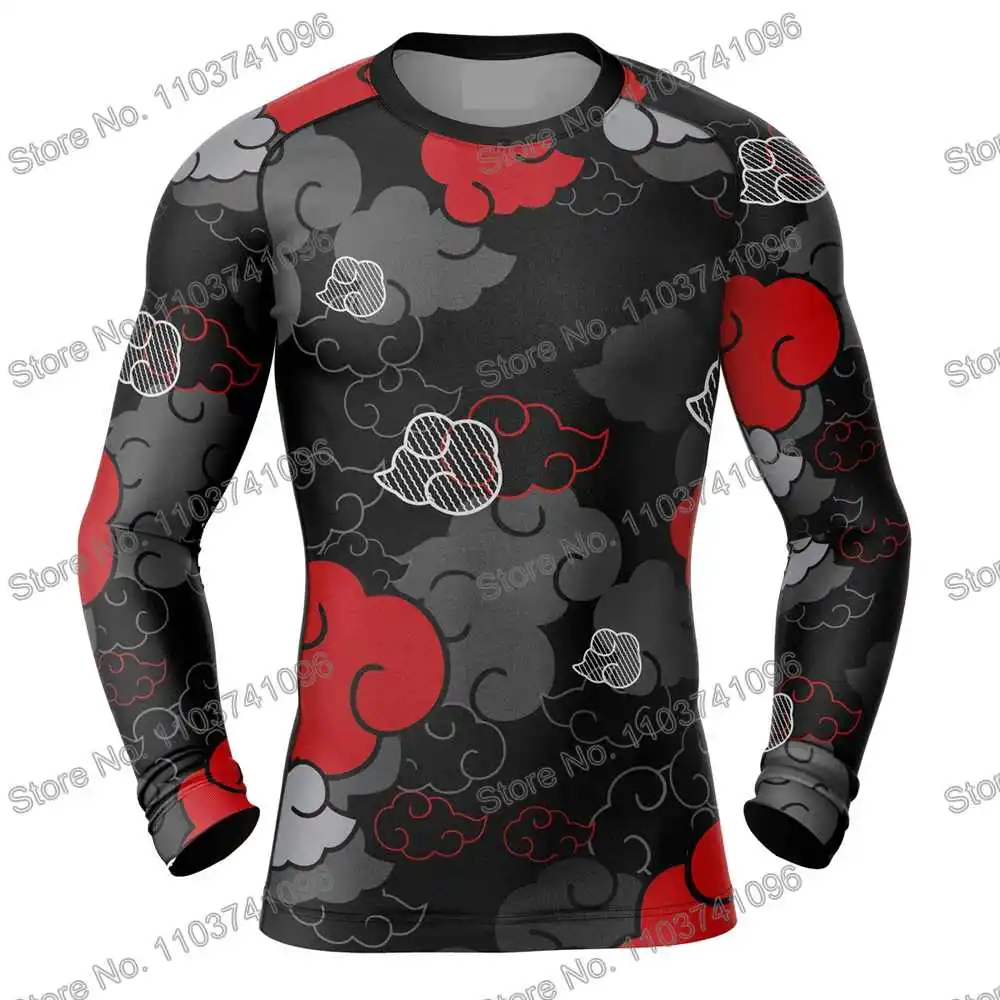 8th Gate Diving T-Shirt Tight Long Sleeve Rash Guard BJJ MMA Swimwear Men Surf Clothing Beach Floatsuit Women GYM Tops Sports