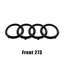 Glossy Black Car Styling Emblem Badge Stickers (Glossy Black 275mm)
