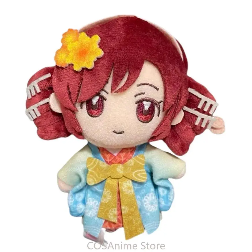 20CM Anime Kasane Teto Plush Doll Idol Figure Clothes Dress Up Doll Cute Soft Cotton Body Outfit Plushie Plait Birthday Gift