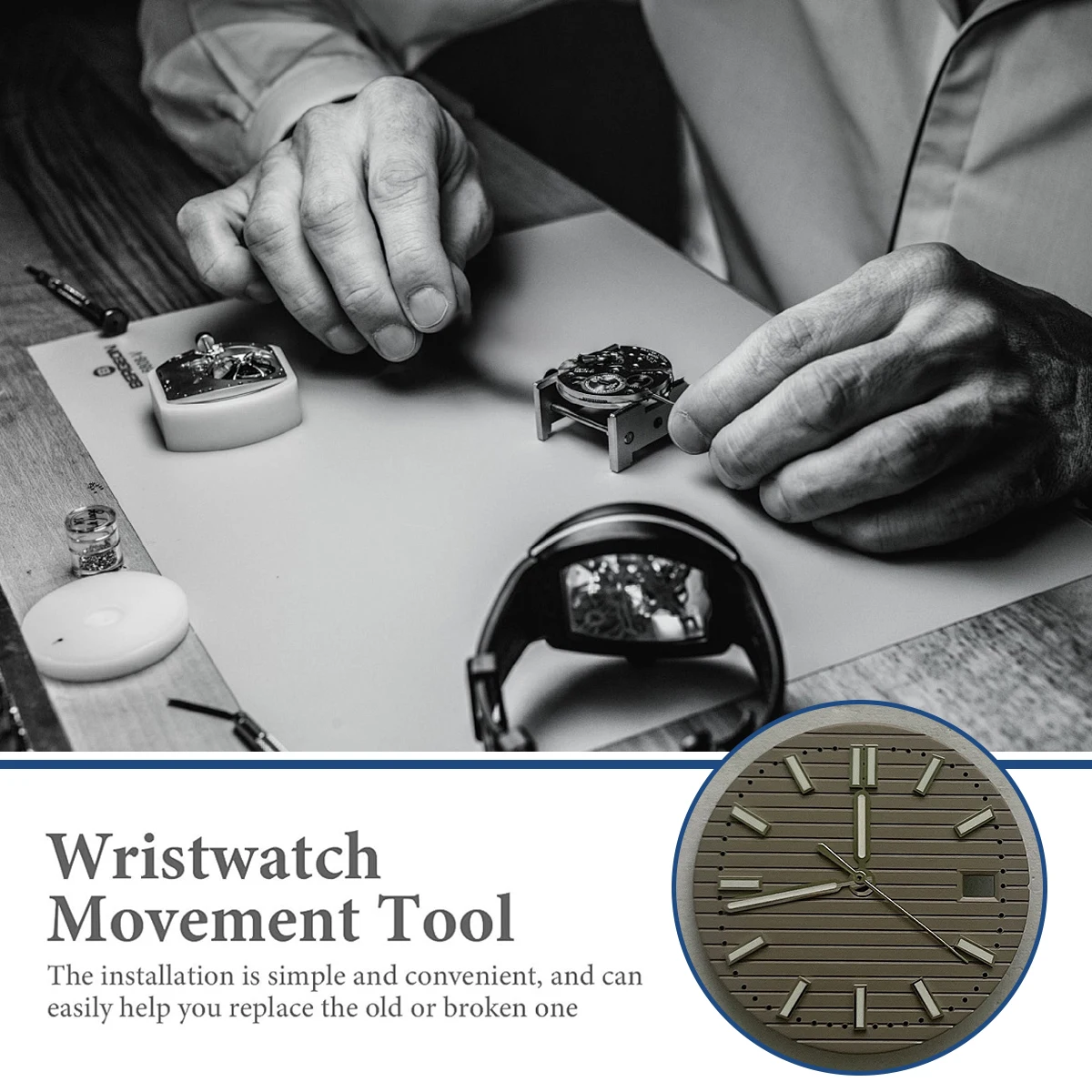 Enhanced Dial and Hands Set for NH35 Movement Watches, 30.5mm