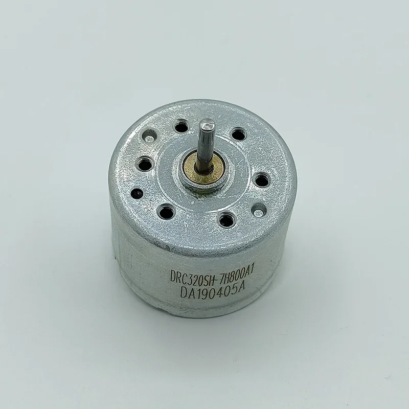 RC320SH RF-320CH 미니 24mm 전기 모터 DC 6V 12V 15V 18V 24V 9500RPM 마이크로 무소음 원형 스핀들 모터 DIY 취미용 장난감 청소기