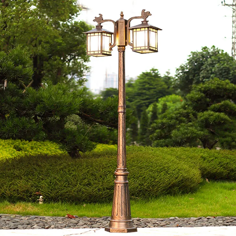 LED 가정용 야외 방수 마당 정원 빌라 잔디밭 야외용 높은 기둥 가로등 ?230CM