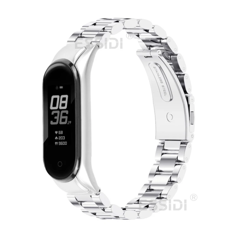 Essidi-Pulseira de Relógio de Aço Inoxidável para
