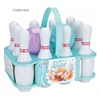 Light Up Bowling Set Bowling Pins Games for Kids Toddler Bowling Ball Set Glow in The Dark Games Parent Children Interactive Toy