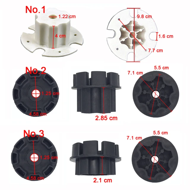 Children electric car tire adapter connection clip for gear box,kid's toy car gearbox coupler,baby motorcycles wheel clip 2