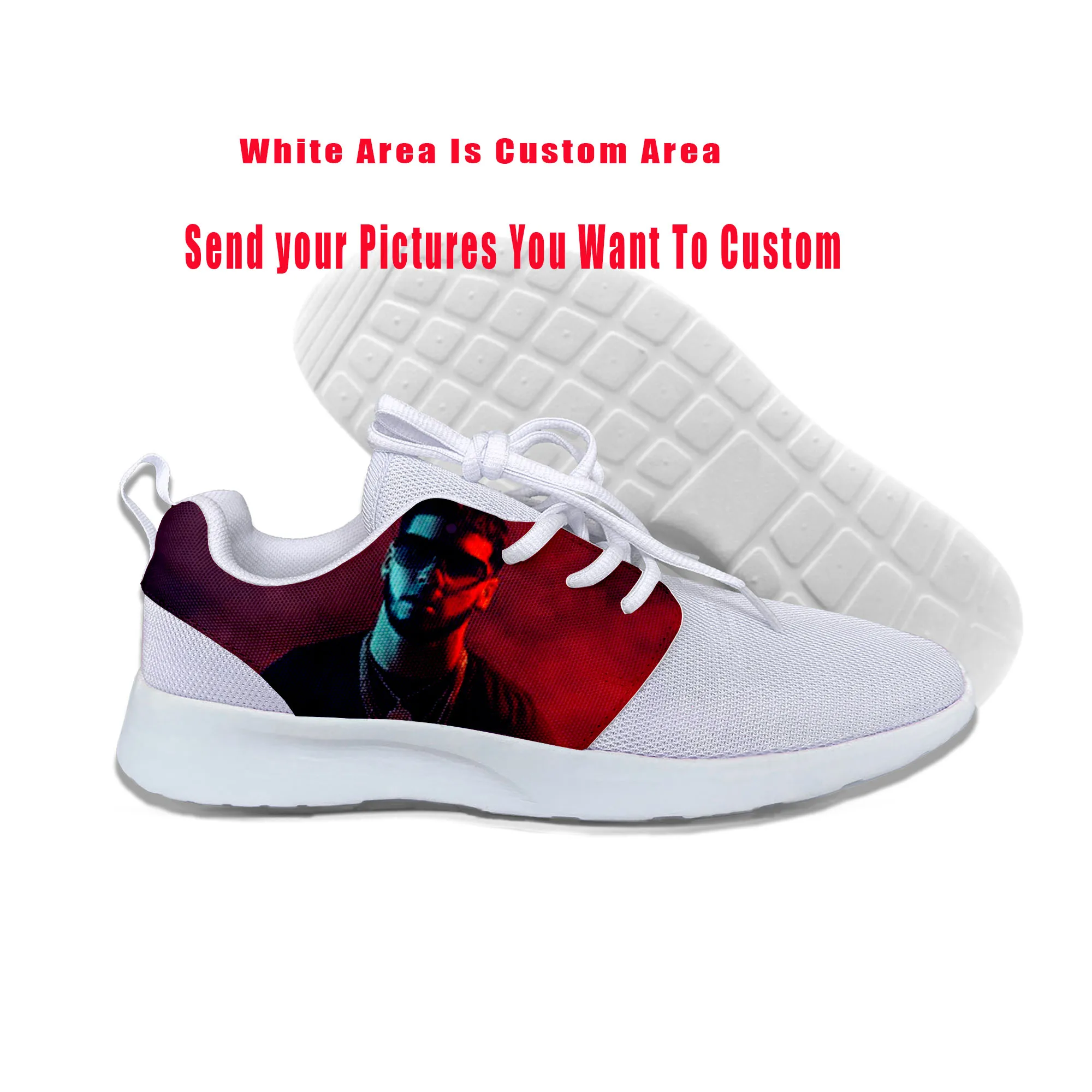 

Hot Cool Fashion New Summer Handiness Casual Running Shoes Man Woman Hip Hop Rap Music Rock Anuel AA Funny Mesh Sports Shoes