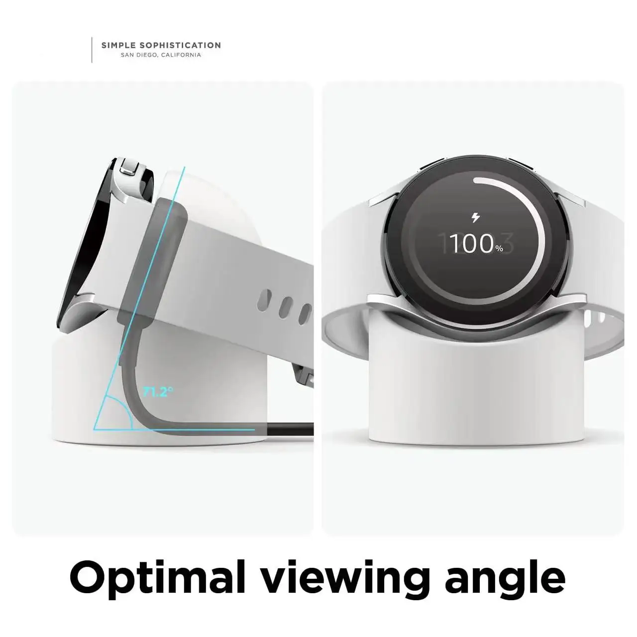 Silicone Charging Seat Samsung Galaxy Watch 7/6/5 40mm 44mm Ultra 47mm Charging Stand Watch 6-4 Classic Storage Seat Bracket
