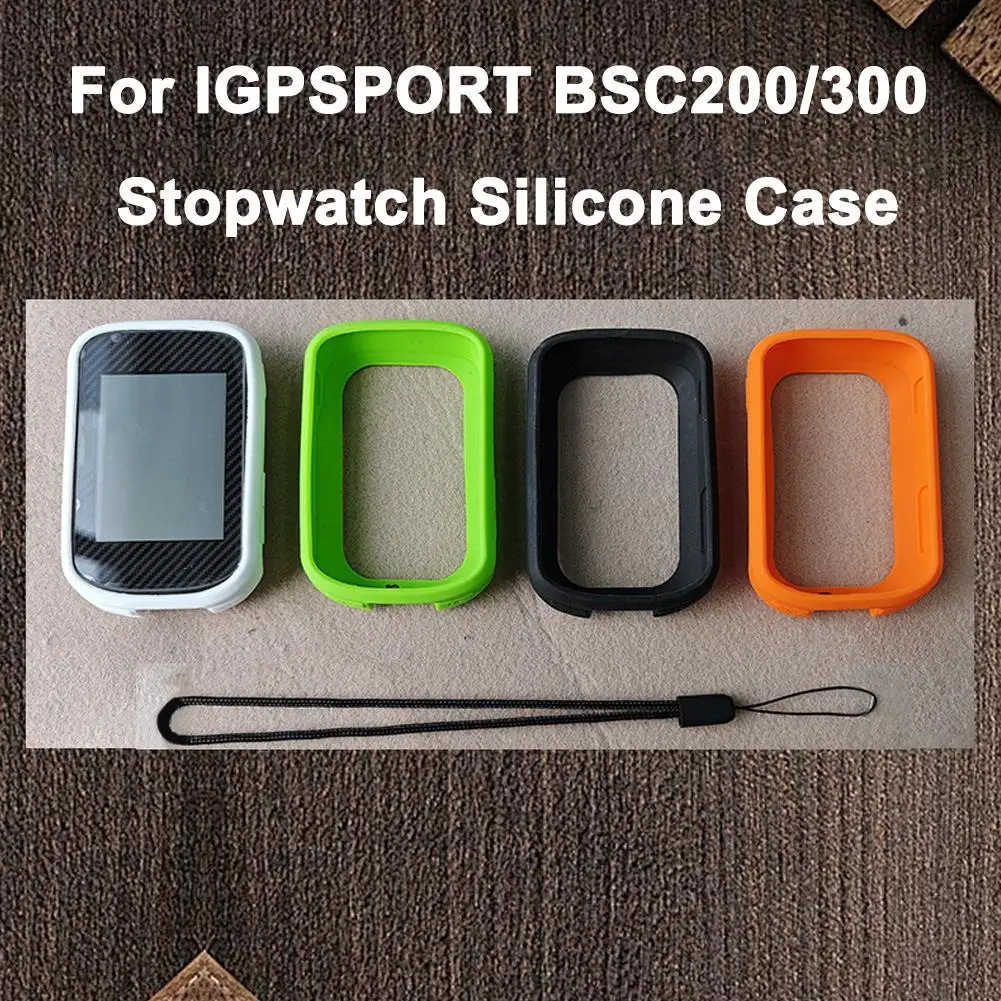 Silicone Protective Case for Chronograph with Film and Rope