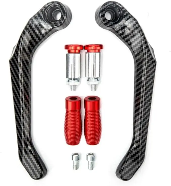 Motorrad Druckguss Aluminium legierung Lenker Brems kupplungs hebel Handschutz Schutz Modifikation Zubehör Handschutz – Detail 2