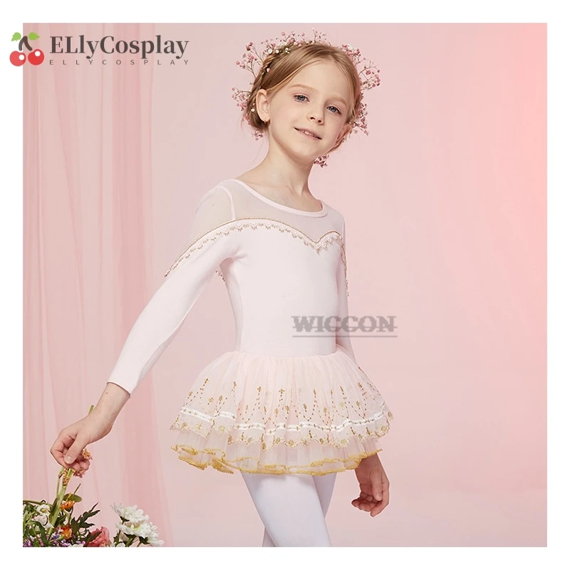 

Girls Ballet Leotard with Tutu Skirt Dance Clothes Gymnastics Camisole Bodysuit tulle Training Outfit skirt for girls dance