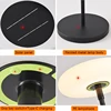 Outdoor Floor Lamp Solar Powered Light 4400 mAh Rechargeable Battery Cordless Light USB-C Charged IP54 Lamp for Lawn Pool Garden 5