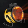 DMWD 2KW Portable Industrial Electric Fan Heater Thermostat Air Warmer Machine Room Radiator Fast Heating Blower Office 3Gear 6
