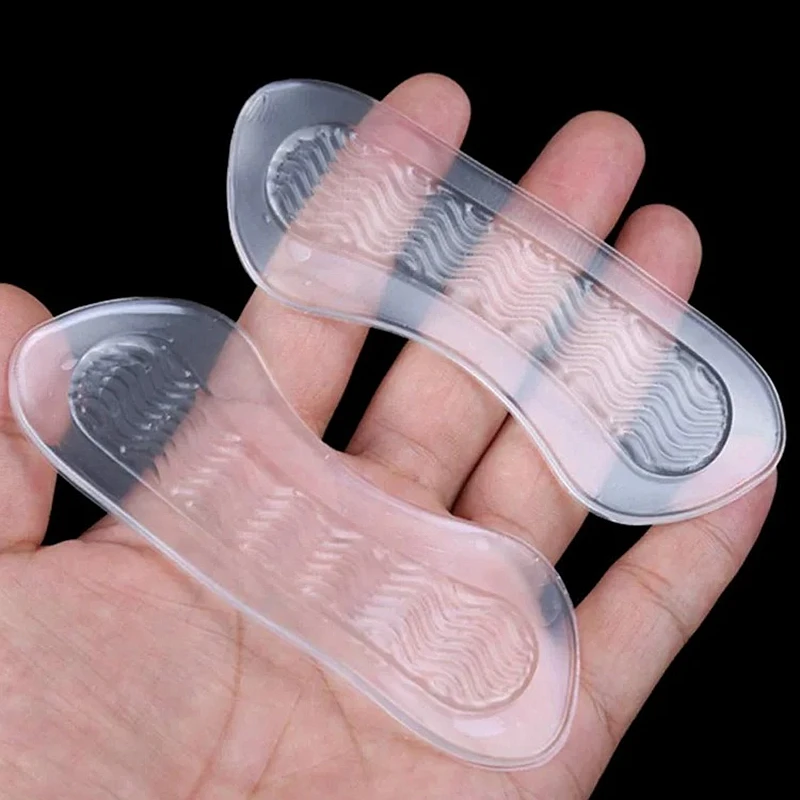 Shoe Insoles Heel Protector Pads 1Pair High Quality Gel Silicone Insole Heel Pads for Shoes High-heels Insole Shoe Accessories Women&rsquo;s Heel Protection Pad shoe insoles heel protector pads