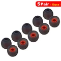 Black Red 5 pair