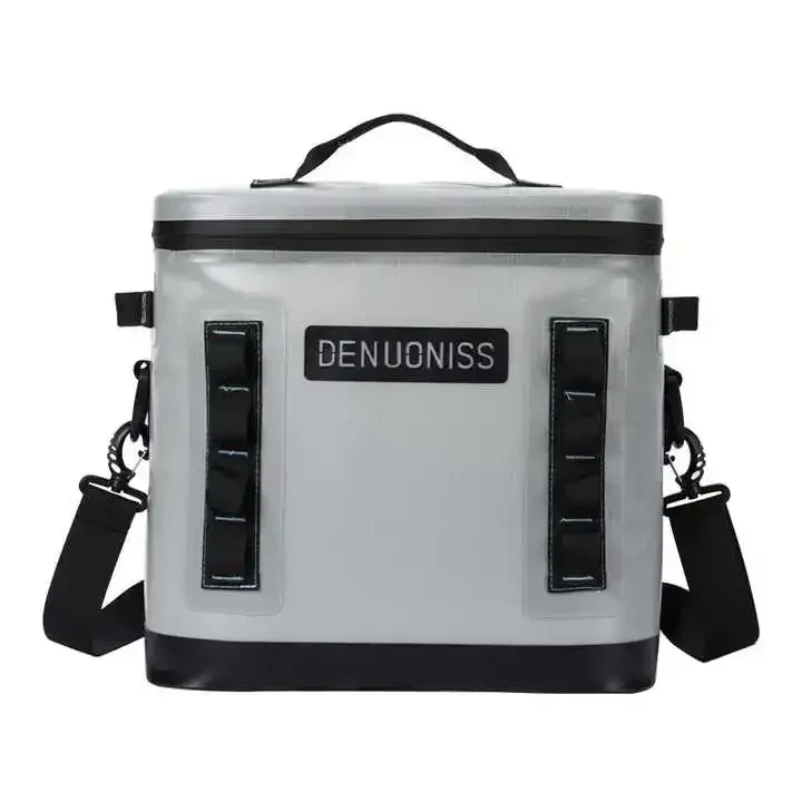 Waterproof Insulated Backpack Cooler Ice Chest Backpack for Men and Women Multiple Bottles Wine TPU Bag Canvas Carry Bags