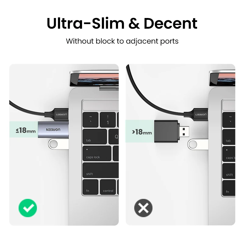 UGREEN Sound Card USB to 3.5mm Audio Interface Adapter for Earphone Mic for PC Laptop PS5/4 TRRS(CTIA/OMTP) Aluminum Metal Shell — view 4
