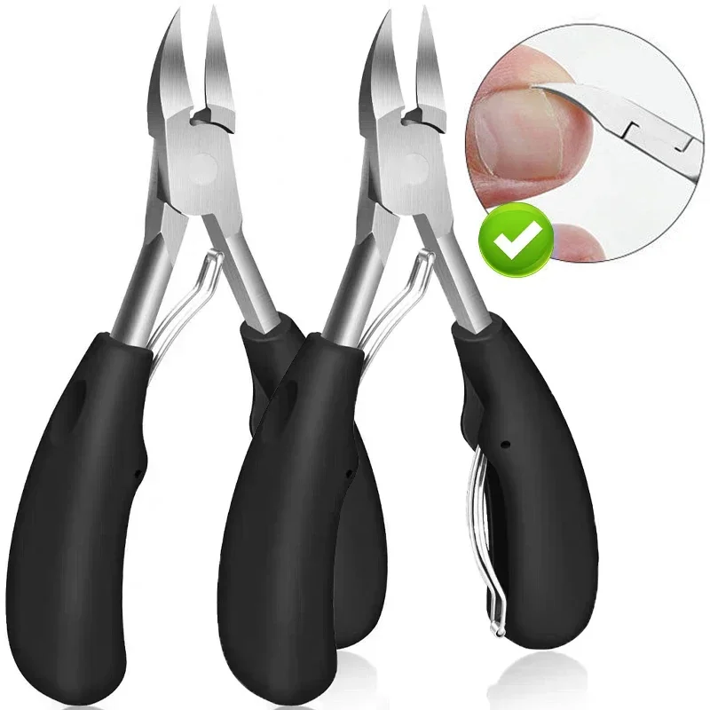 Stainless Steel Toenail Clippers for Ingrown Thick Nails