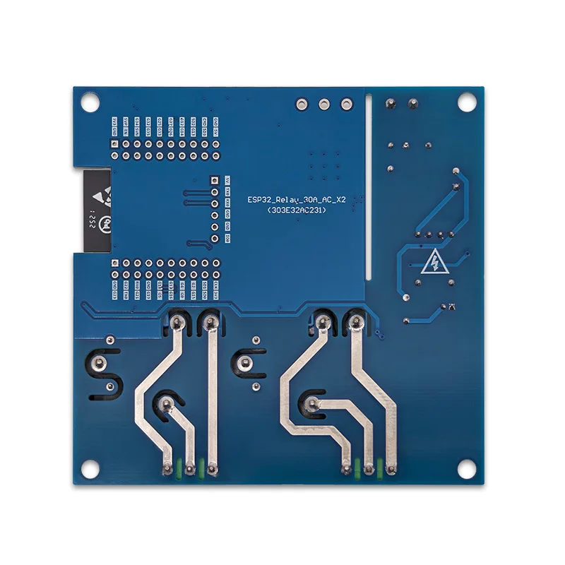 ESP32 듀얼 채널 30A 릴레이 모듈 WiFi 블루투스 개발 보드 AC220V 전원 공급