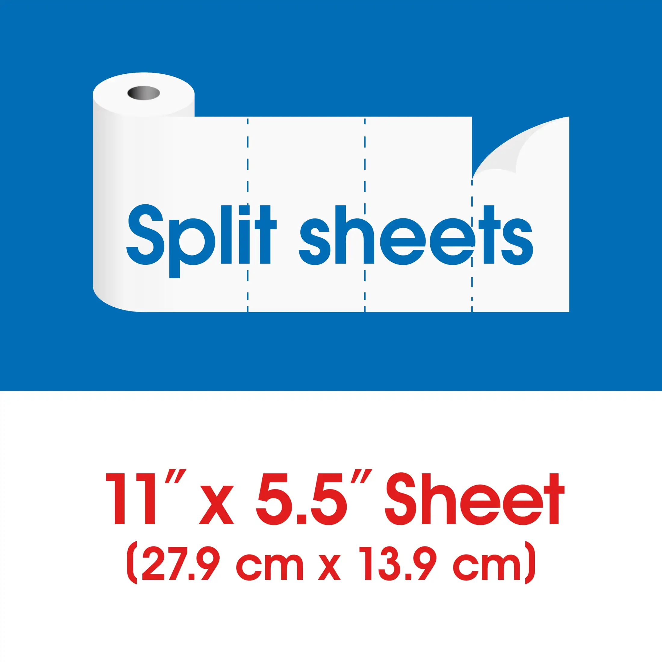 Everyday Strong Paper Towels Split Sheets 4 Triple Rolls Allow You To Clean Up Spills Grime Food Waste and More