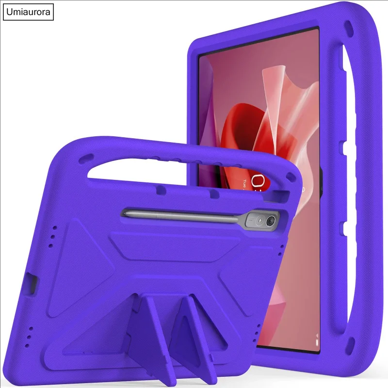 Kids Shockproof EVA Handle Stand Tablet Case