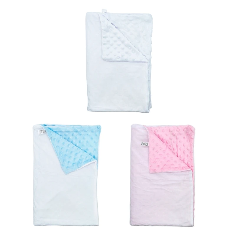 

Stylish Heat Transfer Printing Baby Blanket Cotton Swaddles Wrap Thermal Sublimation Sleeping Blankets 2-layers for Baby