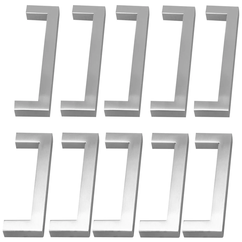 JFBL Hot 10Pcs Kitchen Door Handles Square Handles Drawer Knobs
