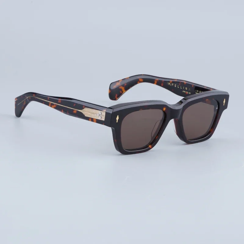 

JMM Fellini Original Quality Sunglasses Uv400 Japan Acetate Men and Ladies Fashion Brand Eyeglasses Tortoise Classical Eyewear